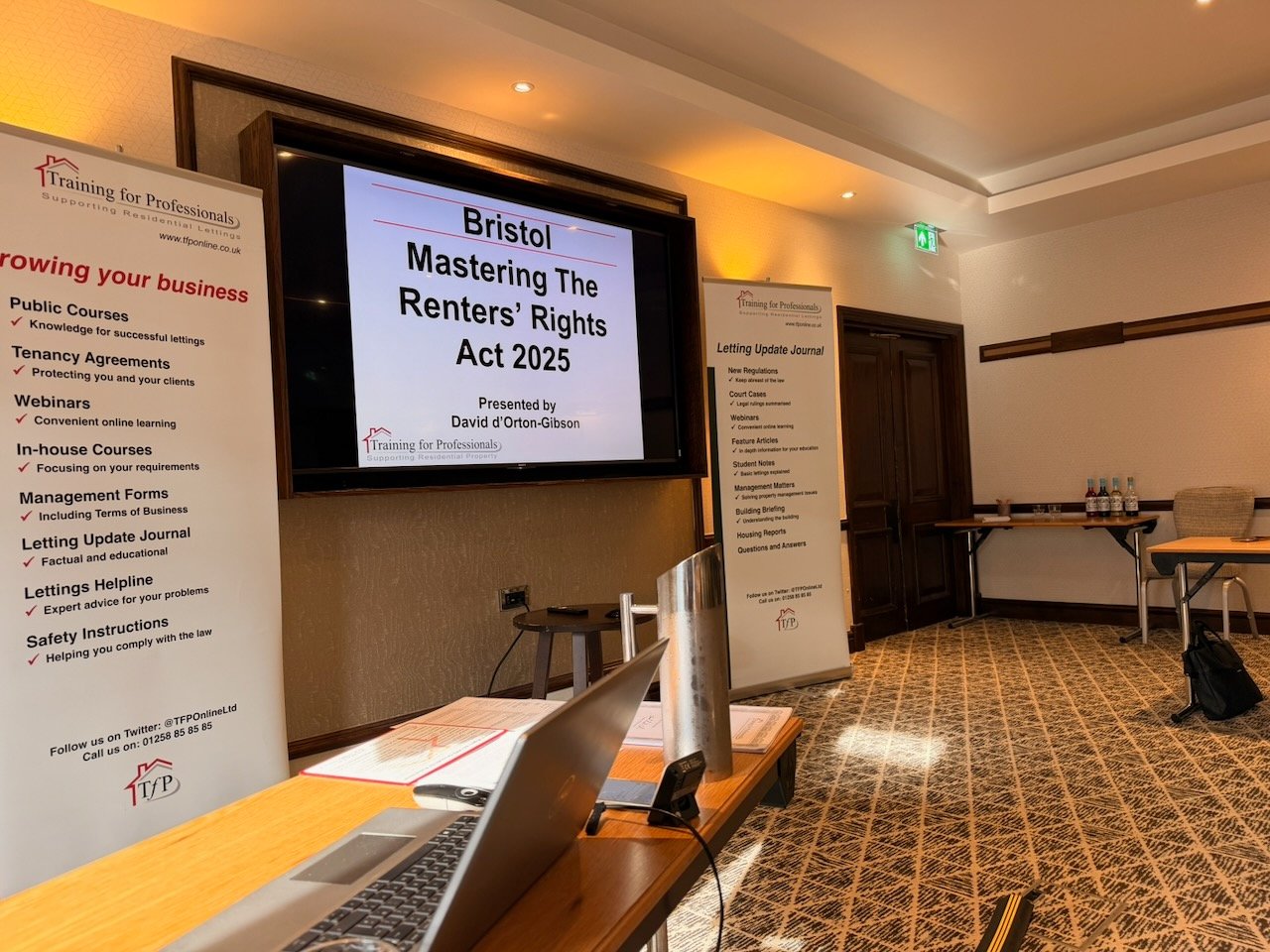 团队参加租赁权利法案大师班培训课程